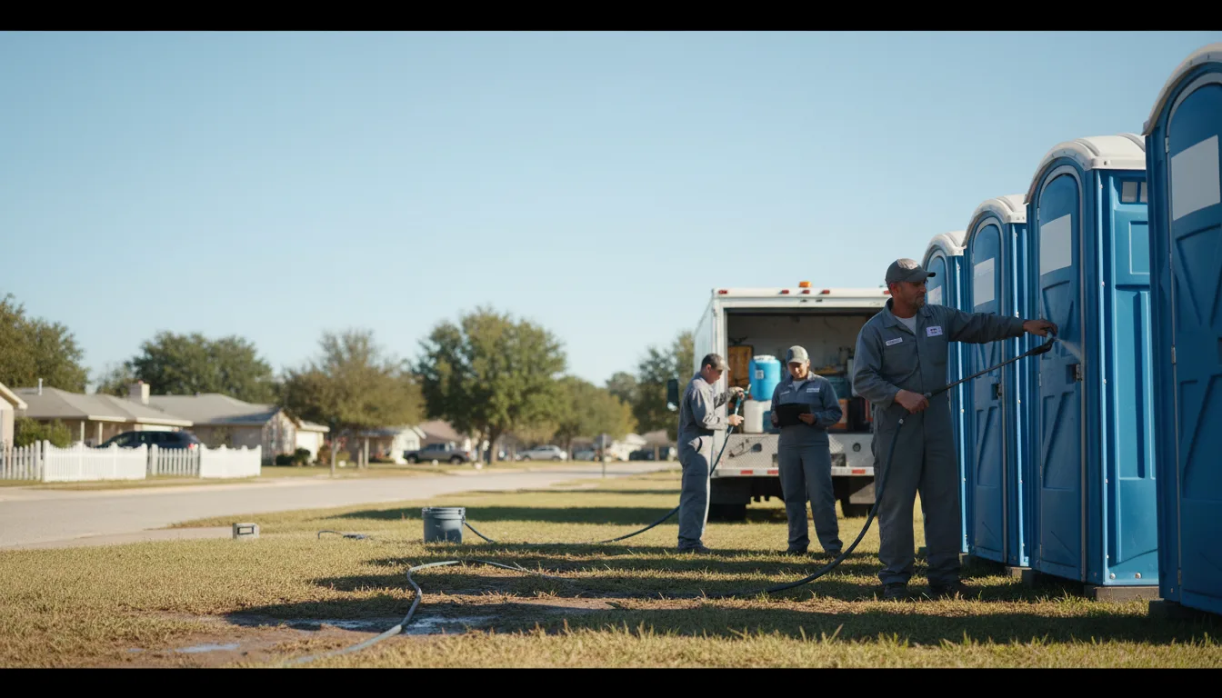Long-Term Portable Toilet Rental in San Saba, TX near me